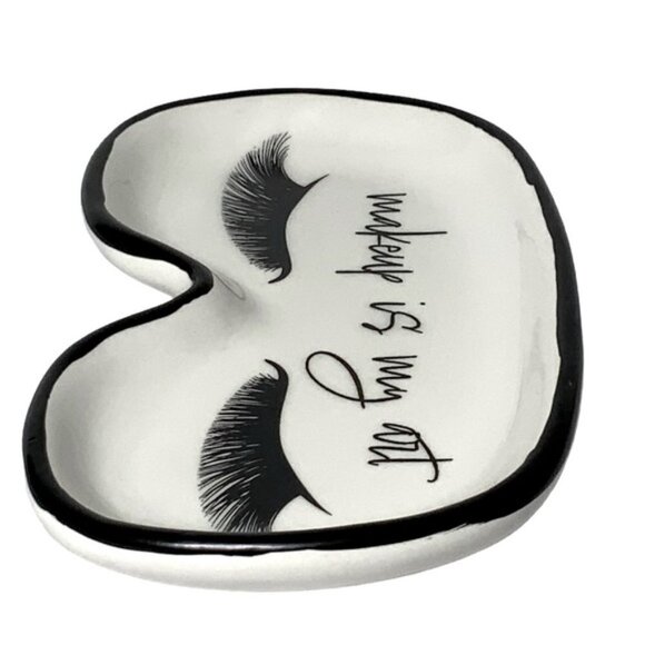 Trinket Tray Multipurpose for Jewelry Eyeglass Makeup Keys This and That Storage - Picture 4 of 16